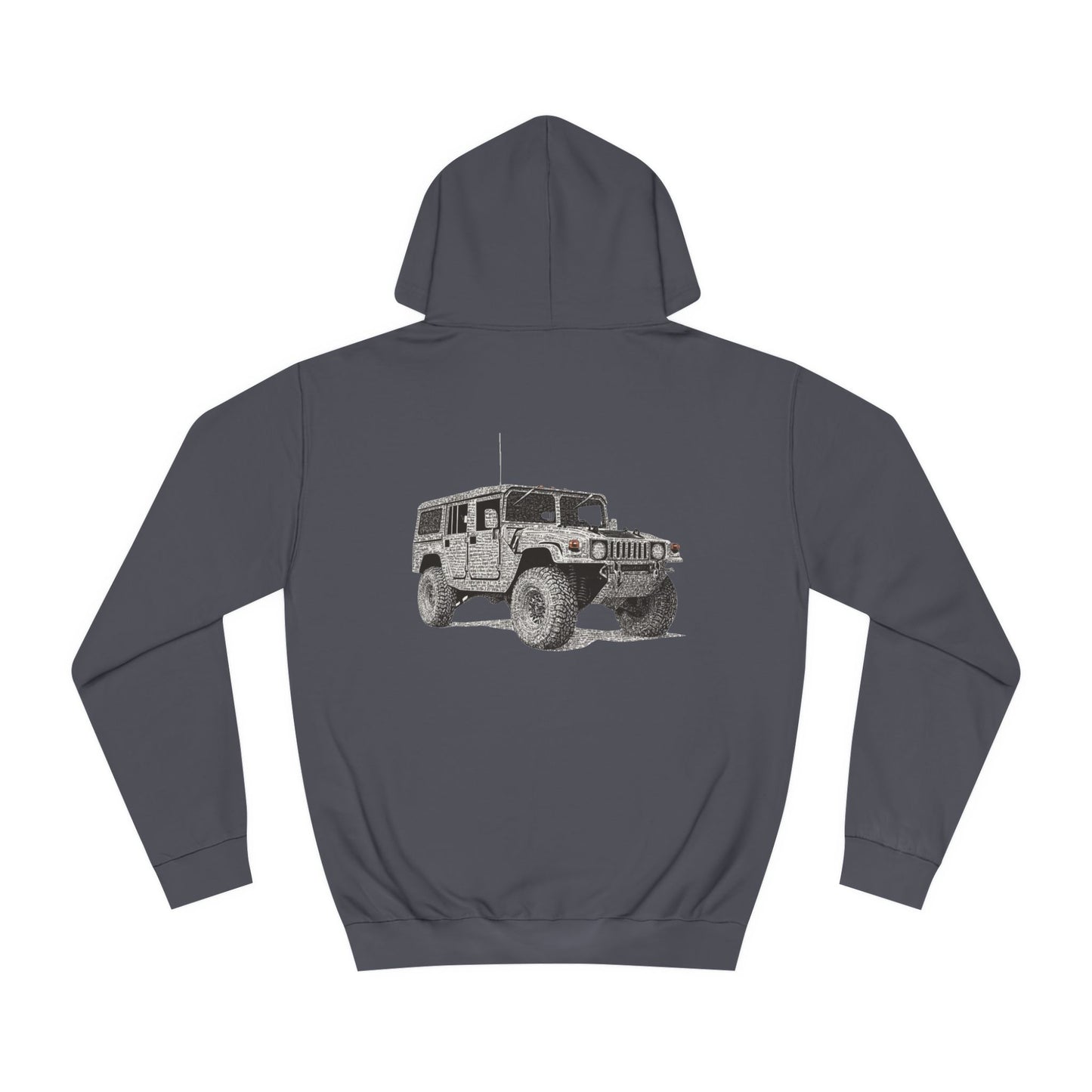 Unisex College Hoodie with ATV print