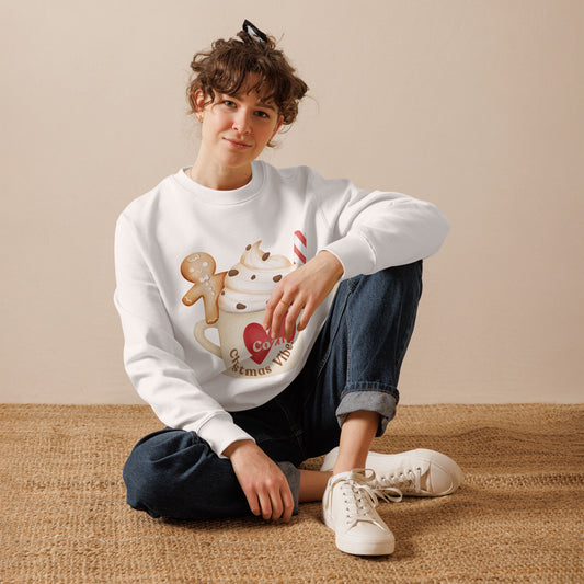 Unisex eco-sweatshirt Christmas theme