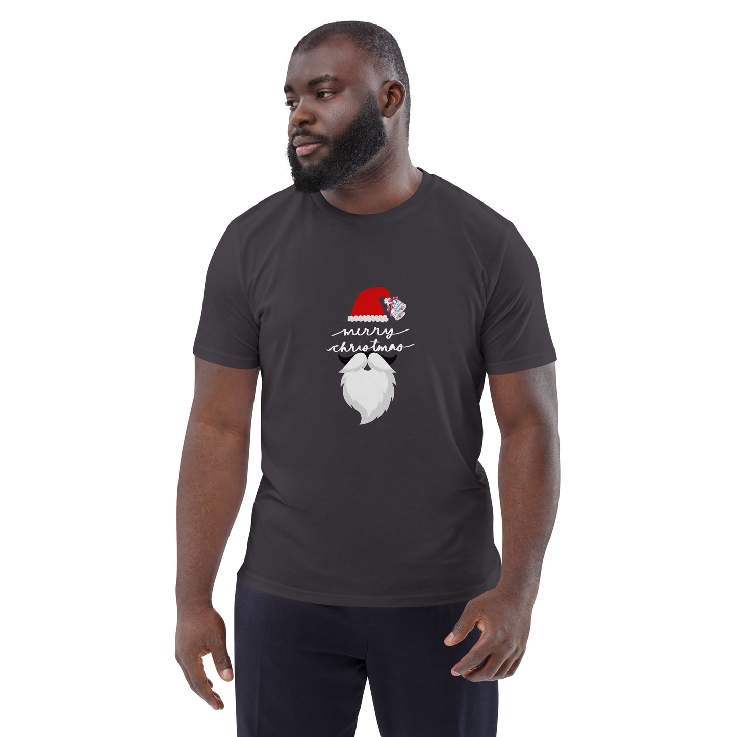 Unisex organic cotton t-shirt Christmas theme