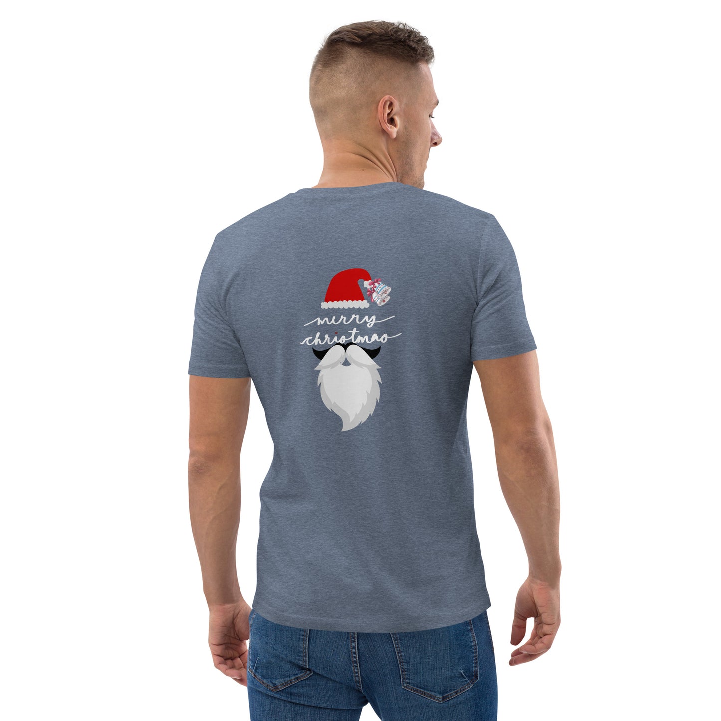 Unisex organic cotton t-shirt Christmas theme