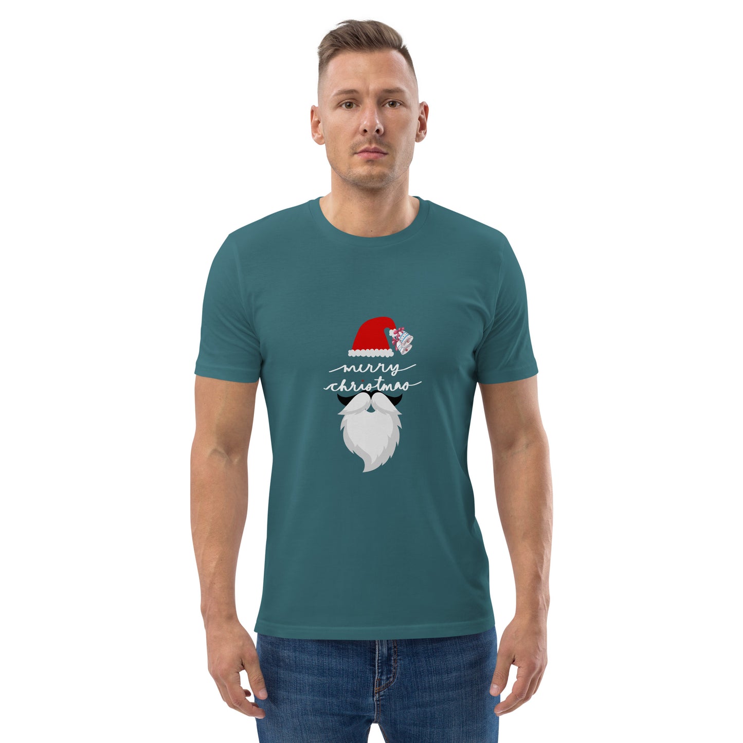 Unisex organic cotton t-shirt Christmas theme