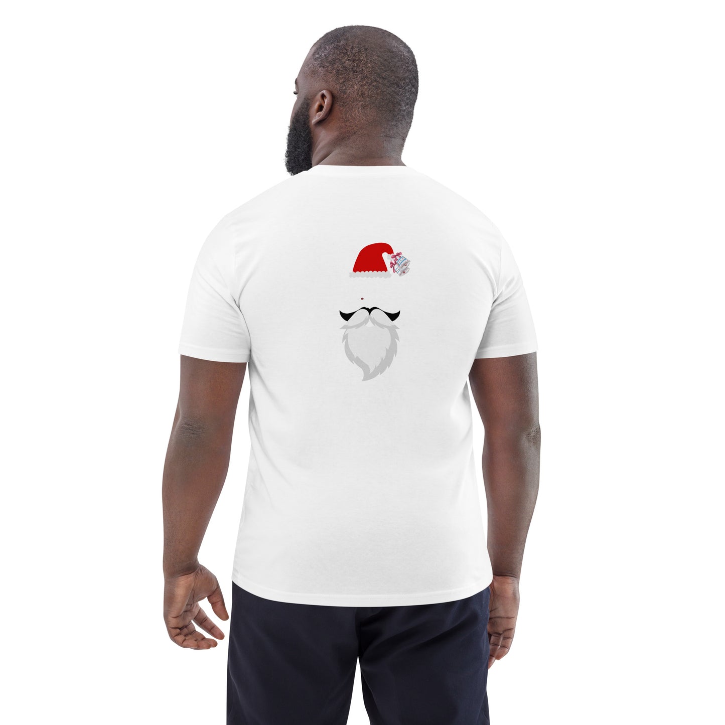 Unisex organic cotton t-shirt Christmas theme