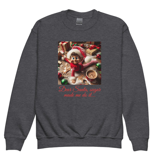 Youth crewneck sweatshirt Sugar High