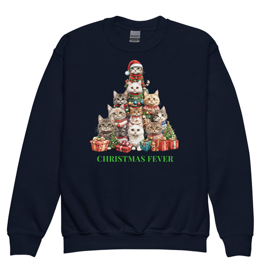 Youth crewneck sweatshirt Christmas Fever