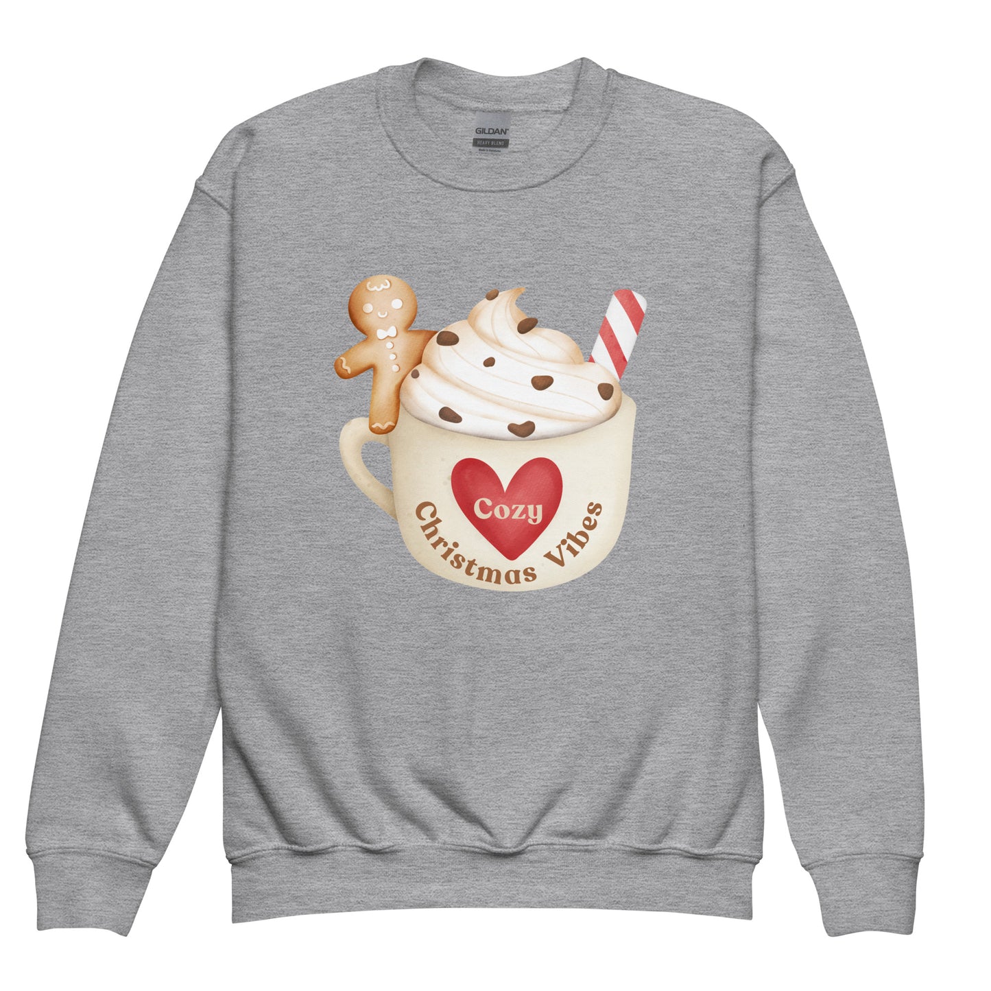 Youth Crewneck sweatshirt Christmas theme